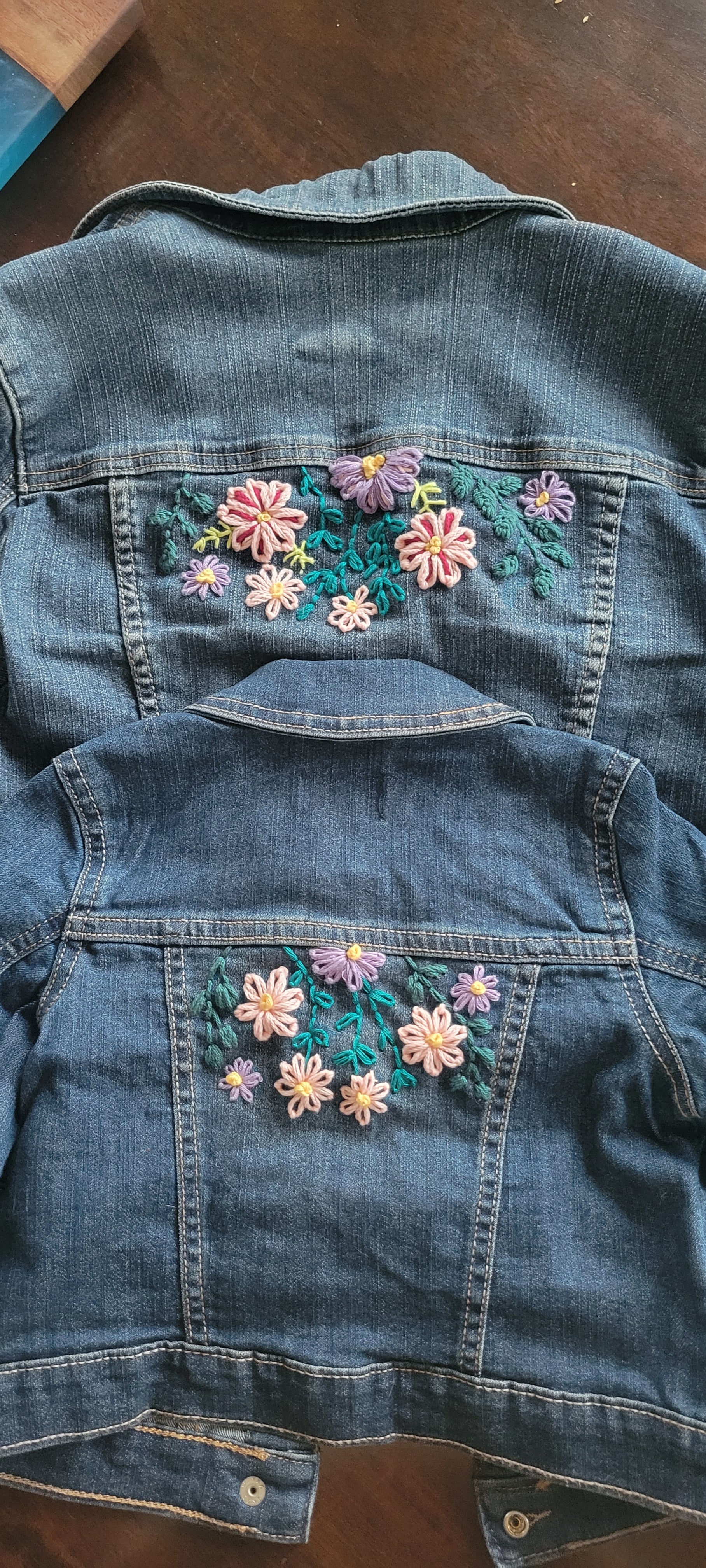 Mama and Mini jean jacket