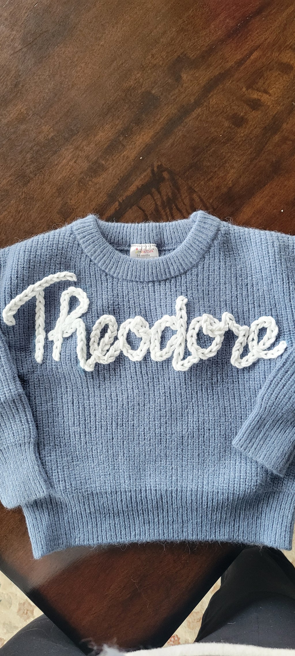 Custom Baby/Toddler Personalized Sweater