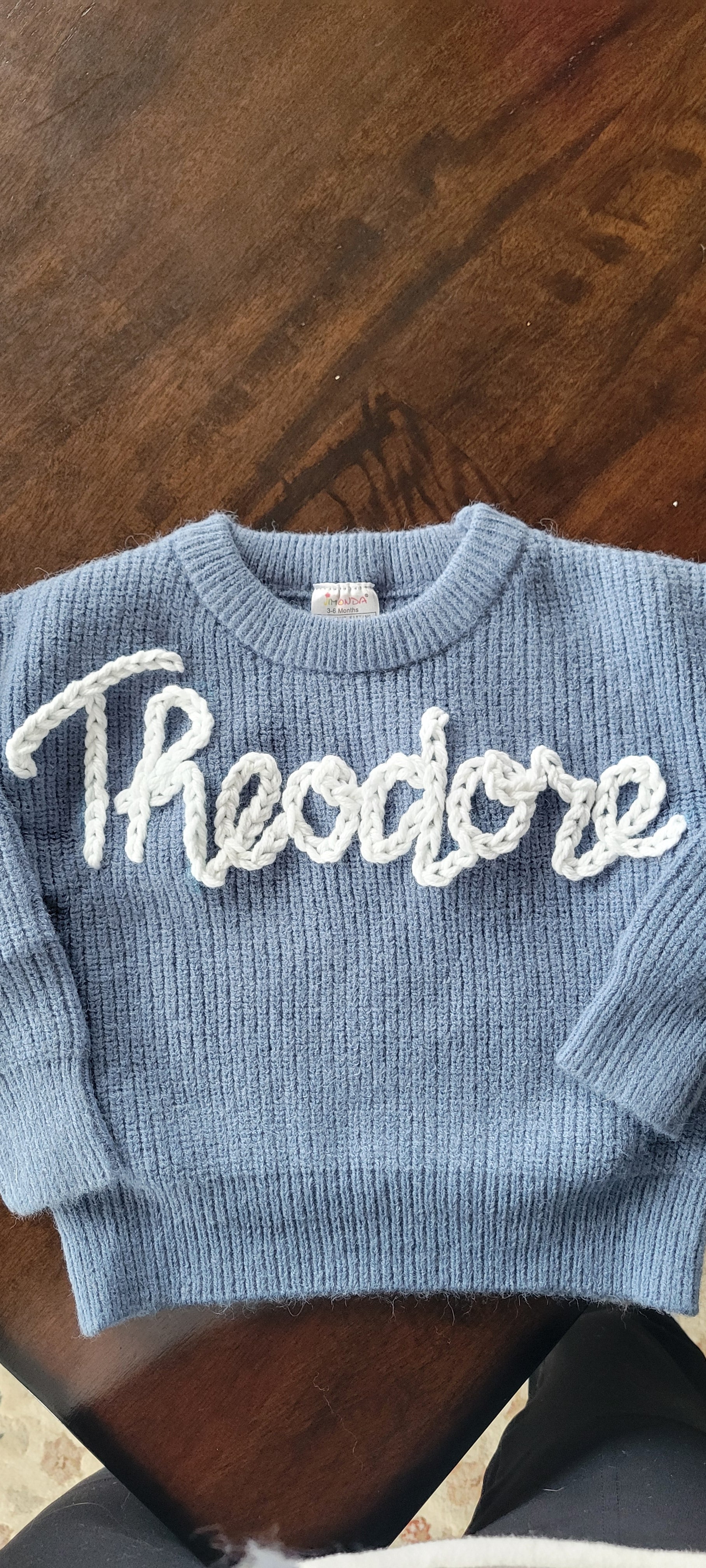 Custom Baby/Toddler Personalized Sweater