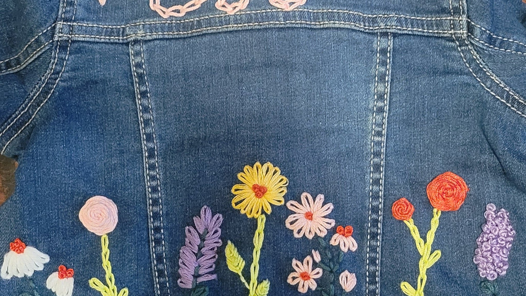 Custom jean jacket