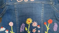 Custom jean jacket