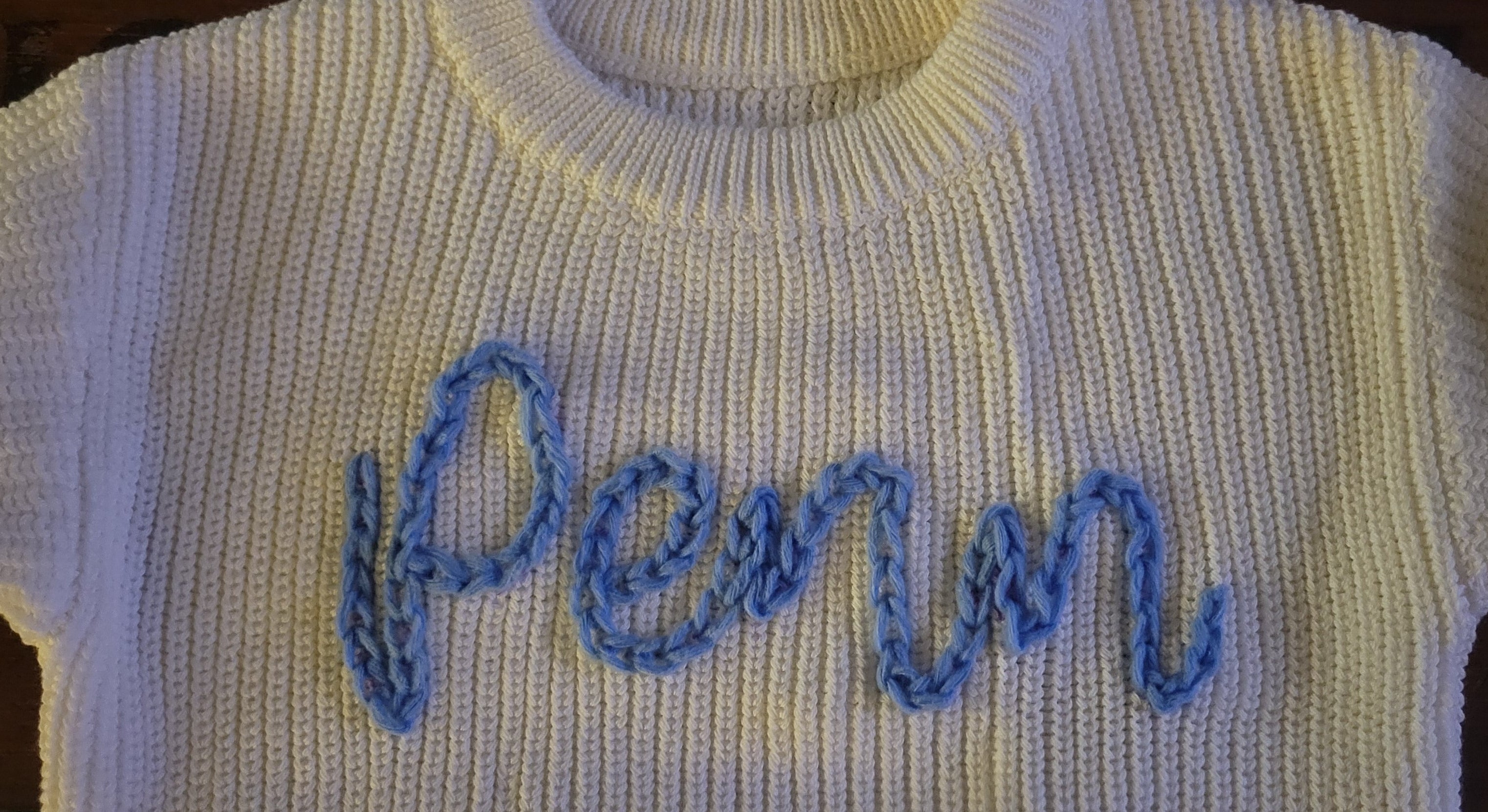 Custom Baby/Toddler Personalized Sweater